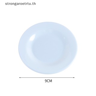 Strongaroetrtu ชุดจานชาม เฟอร์นิเจอร์ ขนาดเล็ก 9 ซม. สําหรับตกแต่งบ้านตุ๊กตา 1 ชิ้น