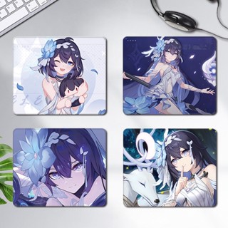 Honkai Impact 3rd Mouse Pad Seele Vollerei Small Deadly Ruler Keyboard Table Mat Academy III Anime Peripheral Life and Death Haha แผ่นรองเมาส์ คีย์บอร์ด