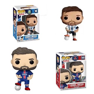 โมเดลฟิกเกอร์ Funko Pop Football Lionel Messi Paul Pogba Roberto Firmino ของเล่นสําหรับเด็ก