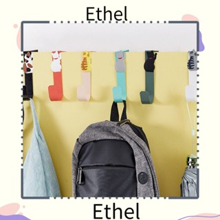 Ethel1 ตะขอแขวนผ้าขนหนู ลายน่ารัก สร้างสรรค์ สําหรับห้องครัว ห้องน้ํา ไม่ต้องเจาะ