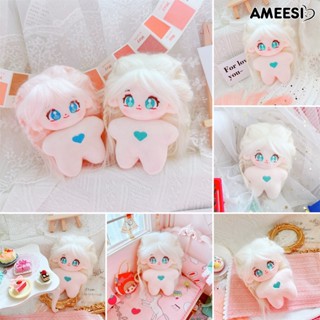 Ameesi ตุ๊กตาฟิกเกอร์ ผ้าฝ้าย รูปอนิเมะเด็กผู้หญิง ตาโตน่ารัก 10 ซม. DIY