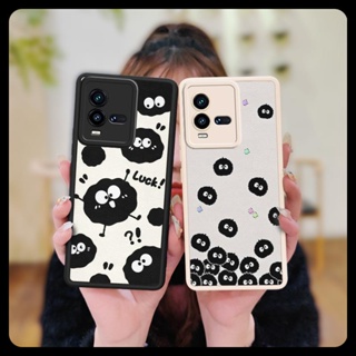 simple leather Phone Case For VIVO IQOO10 Anti-knock Waterproof couple cute personality Silica gel Dirt-resistant creative