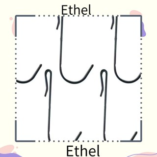 Ethel1 ตะขอสเตนเลส รูปตัว S ขนาดเล็ก 6*2 ซม. ไม่เป็นสนิม 5 ชิ้น