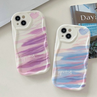 เคสซิลิโคนนิ่ม ลายคลื่นหัวใจ สําหรับ Infinix HOT 9 10 11 12 20 30 Play 8 20i 30i 12i Note 12 G96 Pro 4G NFC 2023 G99 Smart 5 7 6 Plus 5G | St Y27