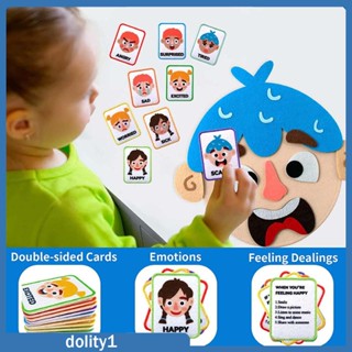 [Dolity1] สติกเกอร์ ลายเกม Make A Funny Faces สร้างสรรค์ สําหรับเด็กวัยหัดเดินอายุมากกว่า 3 ปี