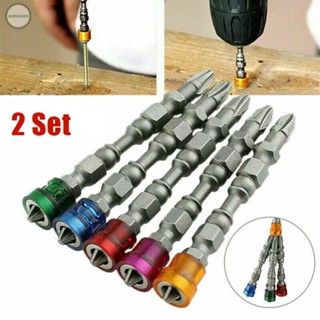 GORGEOUS~Heavy Duty Alloy Steel Double Headed Screwdriver Bit Set 10pcs 65mm Length