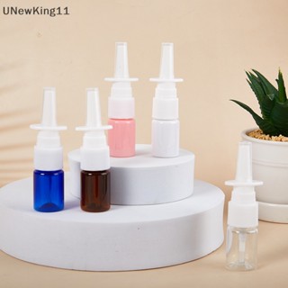 Unewking ขวดปั๊มพลาสติกใส ทรงสี่เหลี่ยม ขนาด 5 มล. เติมได้ สําหรับใส่จมูก จมูก 1 ชิ้น