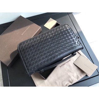 พรี ราคา6000 Bottega veneta 169730 กระเป๋าสตางค์ กระเป๋าเงิน เหรียญคลัทช์กระเป๋า​บัตร19cm