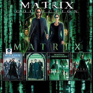 แผ่นดีวีดี หนังใหม่ The Matrix ภาค 1-4 DVD Master เสียงไทย (เสียง ไทย/อังกฤษ ซับ ไทย/อังกฤษ) ดีวีดีหนัง