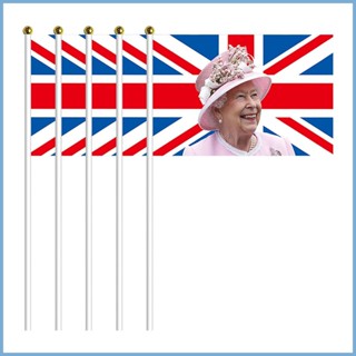 Queens Jubilee ธงชาติยูเนี่ยน แพลตตินัม 2022 70 ปี UK United Kingdom