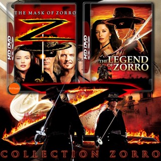 หนังแผ่น Bluray Zorro หน้ากากโซโร ภาค 1-2 Bluray หนัง มาสเตอร์ เสียงไทย (เสียง ไทย/อังกฤษ ซับ ไทย/อังกฤษ) หนังใหม่ บลูเร