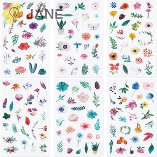 Jane สติกเกอร์กระดาษวาชิ รูปนก หลากสี สําหรับตกแต่งสมุดภาพ DIY 30 แผ่น