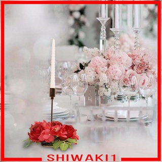 [Shiwaki1] พวงหรีดเทียน ลายดอกไม้ สําหรับงานแต่งงาน งานเทศกาล