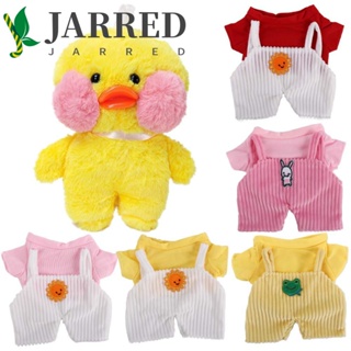 Jarred ตุ๊กตาเป็ด เสื้อผ้า 30 ซม. ของขวัญเด็กผู้หญิง ของเล่นเด็ก ตุ๊กตายัดนุ่น ของเล่น คาเฟ่ เป็ด ตุ๊กตา เสื้อผ้า