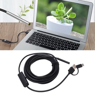 Tool กล้องเอนโดสโคป 5.5 มม. 3 in 1 USB Borescope IP67 กันน้ำสำหรับการบำรุงรักษาการตรวจสอบ