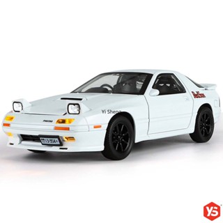 โมเดลรถยนต์ Mazda Savanna RX-7 Toyota AE86 Diecast Initial D ขนาด 1:24 ของเล่นสําหรับเด็ก