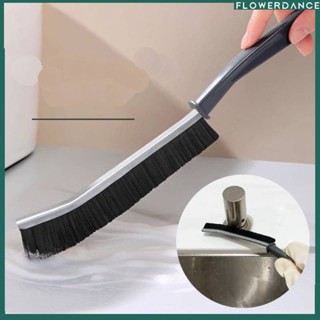 Window Slot Groove Toilet Kitchen Gap Brush Scrubbing Tool Window Toilet Ceramic Tile Gap Cleaning Brush Scraper with Long flower