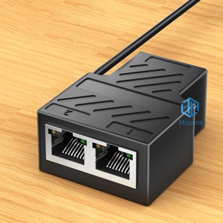 ตัวเชื่อมต่อเครือข่าย 10 100Mbps RJ45 Dual RJ45 5V สําหรับสายเคเบิลอีเธอร์เน็ต ตัวเมีย เป็นตัวเมีย [Missece.th]