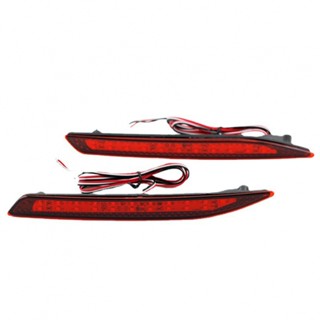 ⚡NEW 8⚡Rear Bumper Lights 12V 2pcs ABS Durable Easy To Use Practical Rear Bumper