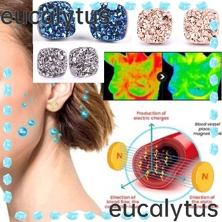 Eucalytus1 ต่างหูแม่เหล็ก ช่วยบรรเทาความเครียด ความวิตกกังวล สําหรับผู้หญิง