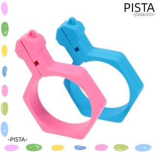 Pista แคลมป์หนีบแก้วน้ํา แบบซิลิโคน กันลื่น