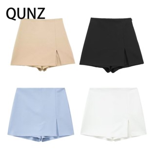 Qunz รองเท้าแฟชั่น อเนกประสงค์ Culottes 8866