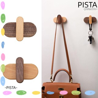 Pista ตะขอแขวนเสื้อคลุมห้องครัว / ห้องน้ํา อเนกประสงค์ ตะขอตกแต่ง เสื้อโค้ท กระเป๋า เจาะ / ไม่ต้องเจาะ ที่แขวนประตู