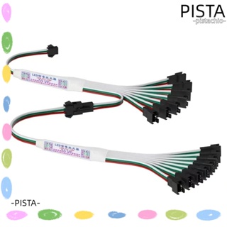 Pista เครื่องขยายสัญญาณไฟ LED 3pin TTL Pixel DC5-24V หลากสี สําหรับ WS2811 WS2812B SK6812