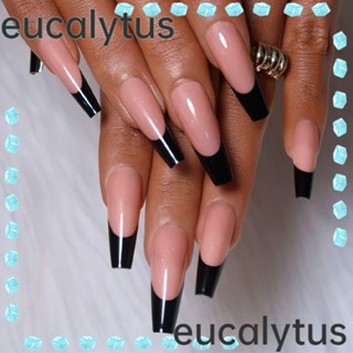 Eucalytus1 เล็บปลอม ถอดออกได้ DIY 24 ชิ้น