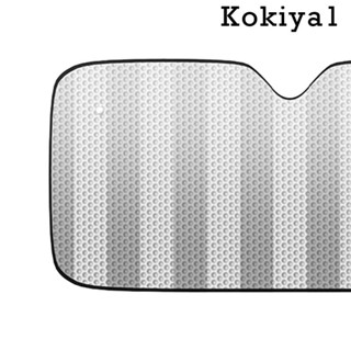 [Kokiya1] ม่านบังแดด แบบพับได้ อุปกรณ์เสริม สําหรับตกแต่งหน้าต่างรถยนต์ SUV