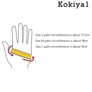 [Kokiya1] ถุงมือครึ่งนิ้ว ระบายอากาศ กันลื่น สําหรับออกกําลังกาย เล่นโยคะ พิลาทิส