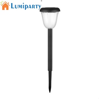 Lumiparty โคมไฟ Led พลังงานแสงอาทิตย์ กันน้ํา หลากสี สําหรับตั้งพื้น สนามหญ้ากลางแจ้ง 2 ชิ้น