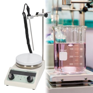 Orichi Machinery Magnetic Stirrer 5.5in Hot Plate 100 to 1500RPM 300°C Maximum Electric Mixer 100‑230V