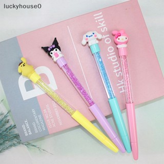 Luckyhouse0^^ ปากกาเจลคริสตัล ลายการ์ตูนอนิเมะ Sanrio Kawaii สร้างสรรค์ อุปกรณ์เครื่องเขียน สําหรับนักเรียน