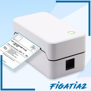 [Figatia2] เครื่องพิมพ์ฉลากความร้อน ปลั๊ก US ชาร์จ USB สําหรับส่งของ คลังสินค้า จดหมาย บ้าน สํานักงาน