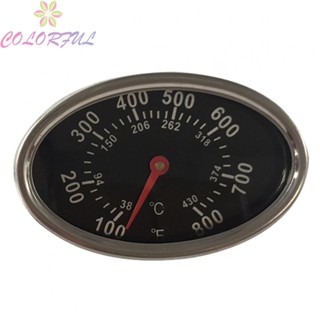 【COLORFUL】Grill Thermometer Durable Responsive Stable Performance 304 Stainless Steel