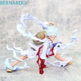 Bernardo โมเดลฟิกเกอร์ PVC รูปปั้นอนิเมะ Nika Luffy Gear 5th Sun God Luffy 16 ซม. 5th