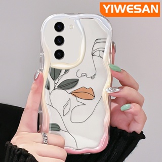 เคสโทรศัพท์มือถือ ซิลิกาใส แบบนิ่ม กันกระแทก พิมพ์ลาย สําหรับ Samsung S23 Plus S23 Ultra