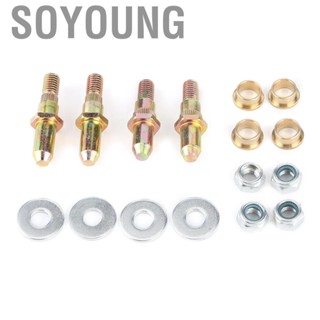 Soyoung Door Hinge Pins  Steel Pin + Brass Car with Bushings Kit 19299324 Replacement Fit for AAvalanche