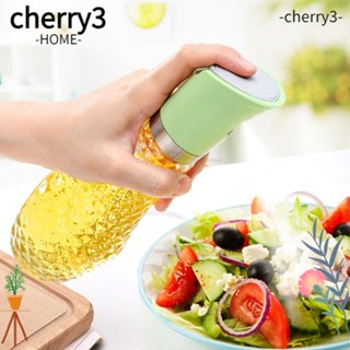 Cherry3 ขวดสเปรย์พ่นน้ํามัน สเตนเลส ทนทาน สีเขียว สําหรับทําอาหาร