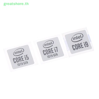 Greatshore สติกเกอร์ฉลาก 10th Generation Core i5 i7 i9 สําหรับตกแต่งสมุดโน้ต DIY 5 ชิ้น