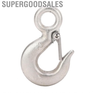 Supergoodsales Industrial Lift Hook  Multifunctional 1T Load Bearing S304 Stainless Steel Lifting for Construction Site