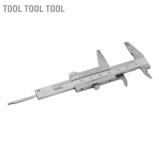  Tool เวอร์เนียร์คาลิเปอร์ สเตนเลสสตีล ความแม่นยำสูง เครื่องมือวัดแบบพกพาขนาดเล็ก 0-50 มม. สำหรับเหรียญจิวเวลรี่