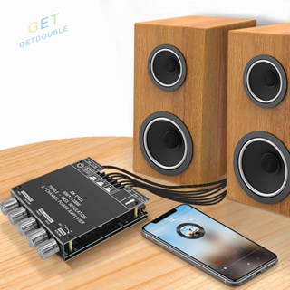 [Getdouble.th] บอร์ดขยายเสียง HIFI 50W+100W พร้อมฟิลเตอร์บลูทูธ 5.0 2 ชิ้น