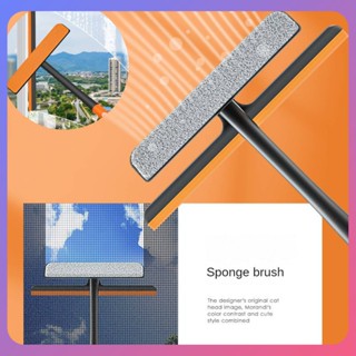 ☛ 3-in-1 Window Glasses Cleaner เครื่องมือทำความสะอาดในครัวเรือน Washing Cleaning Brush Window Free Of Disassembly Wiper Glass Tool srlive