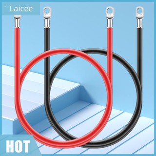 [Laicee.th] สายเคเบิลแบตเตอรี่ ทองแดง 5AWG M8 M10 สําหรับอินเวอร์เตอร์พลังงานแสงอาทิตย์รถยนต์