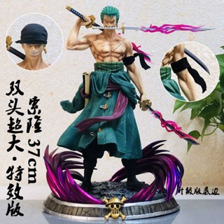 พร้อมส่ง ฟิกเกอร์ One Piece Zoro gk Fantasy Zoro แบบสองหัว ขนาดใหญ่