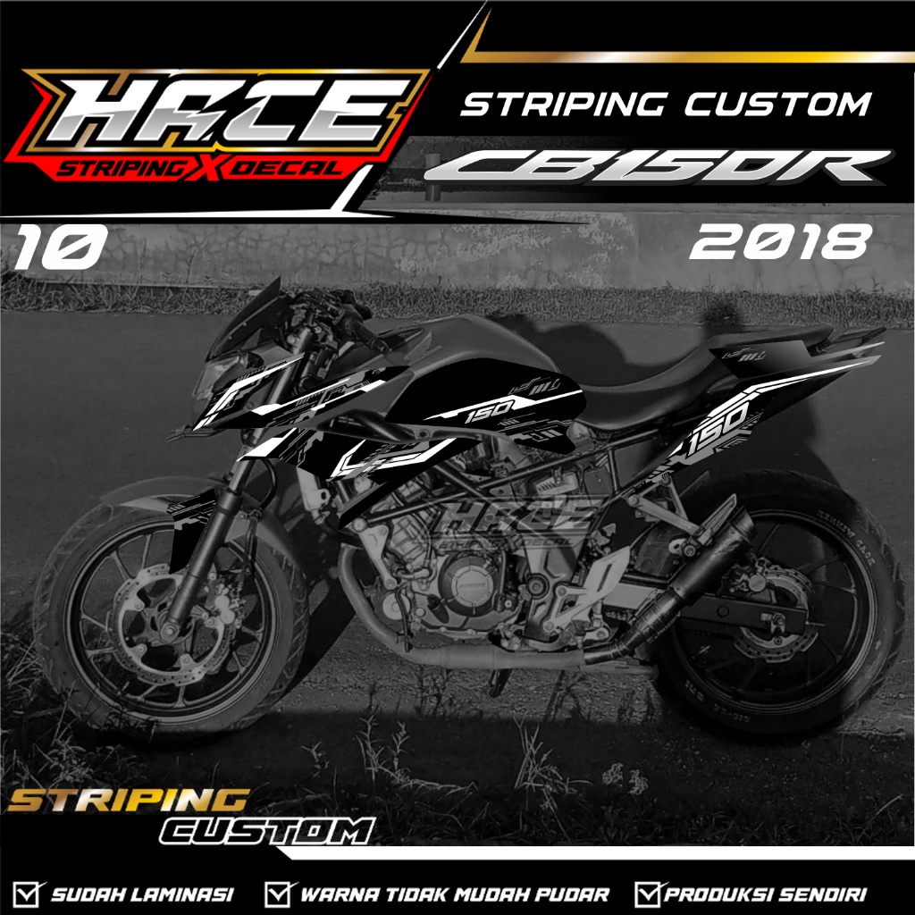 STRIPING CB 150r v3 2018 - สติ๊กเกอร์ STRIPING CB 150r v3 2018 LIST VARIANT 10