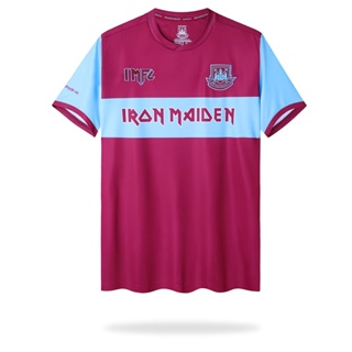 เสื้อกีฬาแขนสั้น ลายทีมชาติฟุตบอล West Ham United Famous Edition ชุดเหย้า สําหรับผู้ชาย ไซซ์ S - XXL AAA