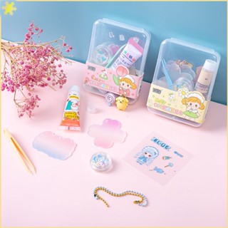 [LBE] Handmade Goo Card DIY วัสดุชุด Creative Girls เด็กแฮนด์เมดครีมกาว Goo Chuck Sanrio จี้ของขวัญของเล่น